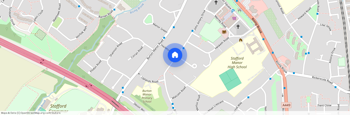 John Amery Drive, burton Manor, burton Manor, ST17