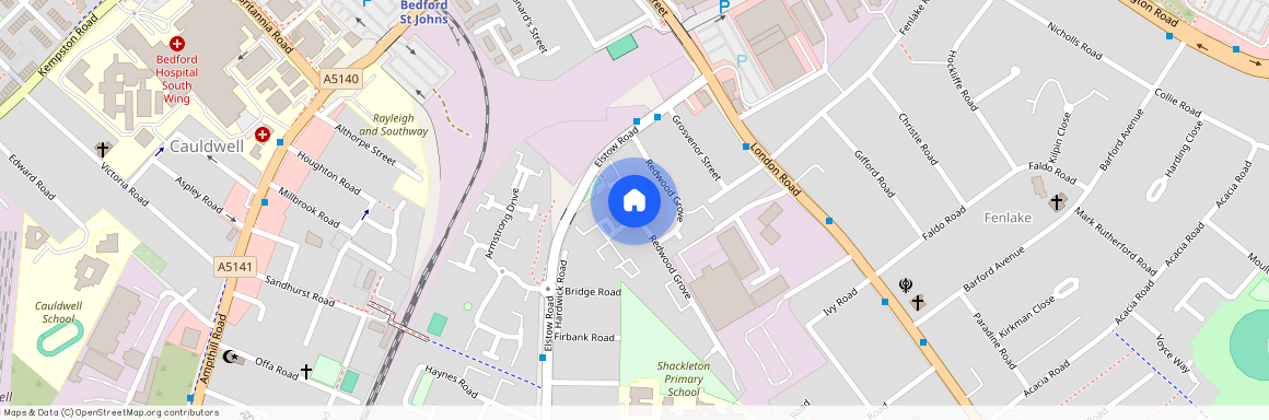 Redwood Grove, Bedford, Bedfordshire, MK42