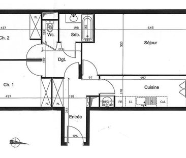 Location appartement 3 pièces, 70.99m², Noisy-le-Grand - Photo 5