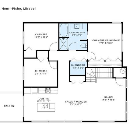 Grand 5 ½ à louer – Mirabel (secteur St-Canut) 1945$ par mois - Photo 3