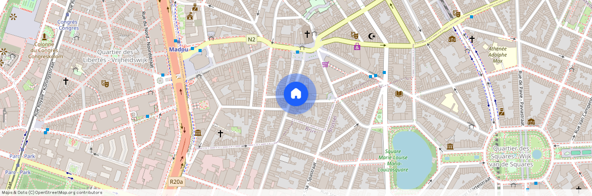 Rue des Deux Églises, 89, 1000, Bruxelles