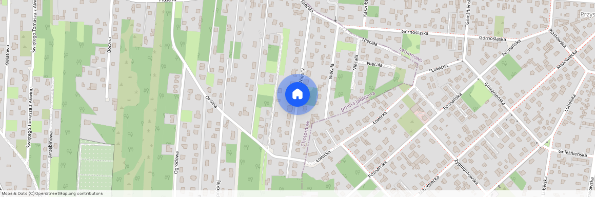 ul. Żwirki i Wigury, Legionowo, legionowski, mazowieckie, Chotomów