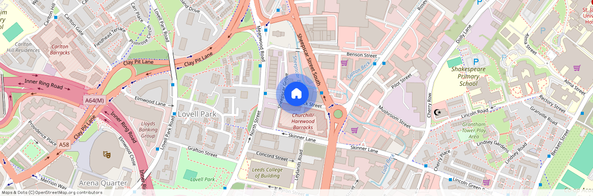 Whitelock Street, Leeds LS7 1EH, United Kingdom