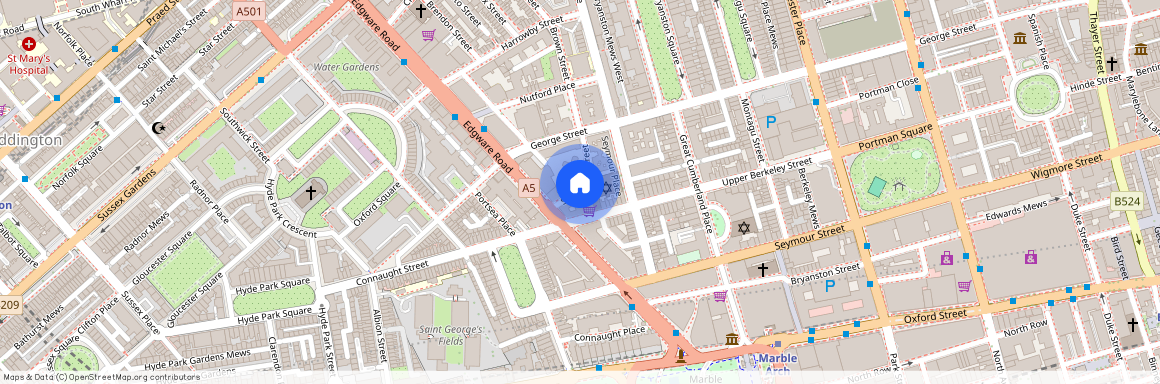 Dudley Court, Upper Berkeley St, Marble Arch, London, W1H