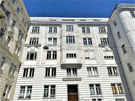 MÖLLWALDPLATZ, gepflegte 59 m2 Altbau, Wohnküche, 1 Zimmer, Duschbad, Parketten, Flügeltüren, U1-Nähe - Foto 3