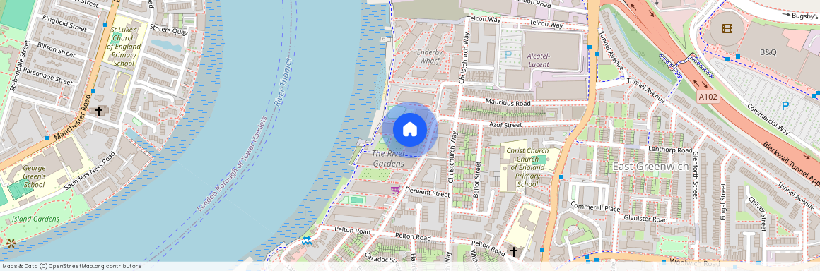 Iverson Point, Harrison Walk, London, SE10 0YN