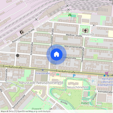 Ludwigstraße, 04315 Leipzig - Neustadt-Neuschönefeld