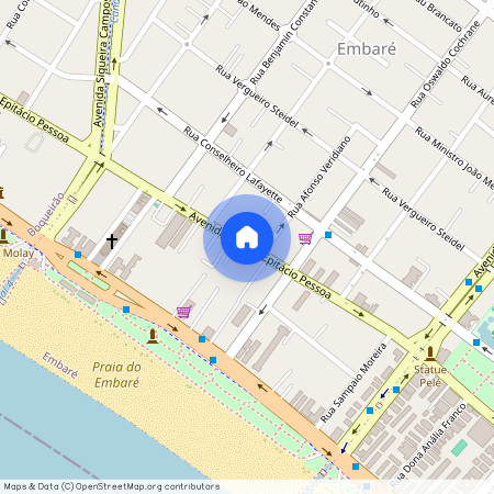 Avenida Doutor Epitácio Pessoa, Embaré, Santos