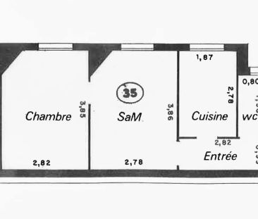Appartement Courbevoie 2 pièce(s) 30.05 m2 - Photo 2