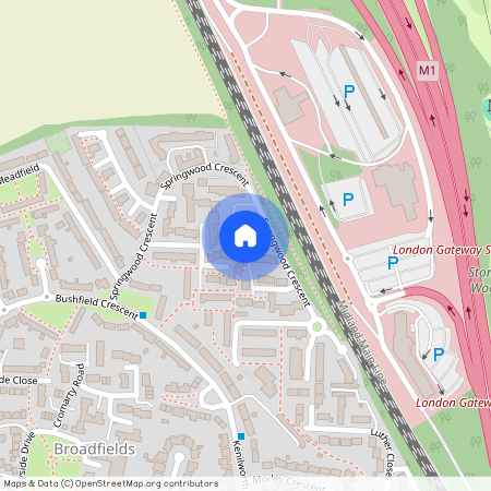 Springwood Crescent, Edgware, Greater London, HA8