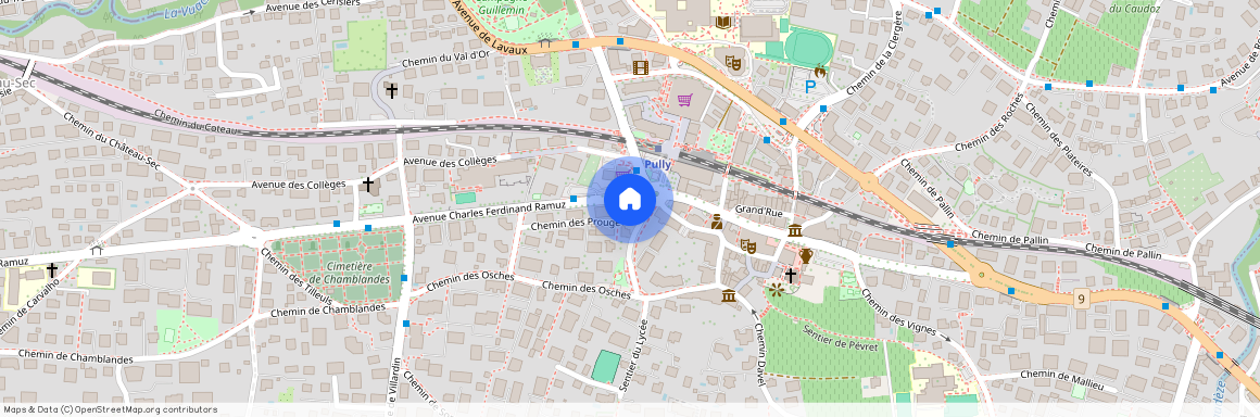 1009, Pully, Avenue C.F. Ramuz, 1