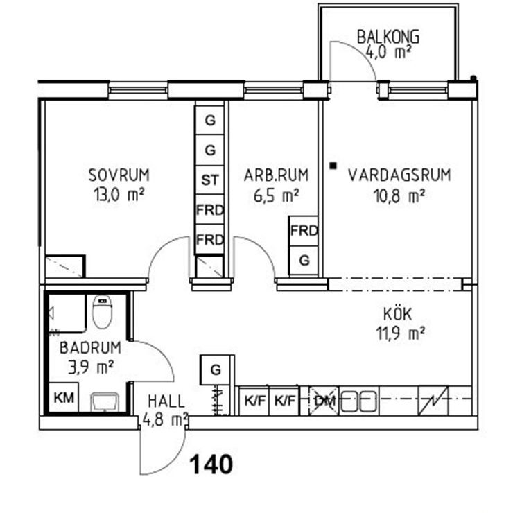 Blodriskegränd 8 B - Foto 1