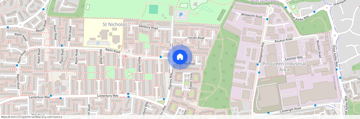 Beverley Road, Stevenage, Hertfordshire, SG1