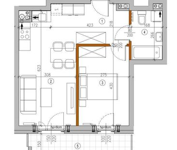 2 pokojowe, garaż, balkon, cisza, nowoczesne! - Zdjęcie 5