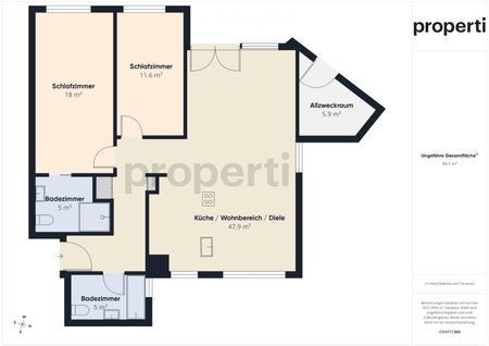 Moderne und grosszügige 3.5 Zimmer WHG in Adliswil - Photo 5