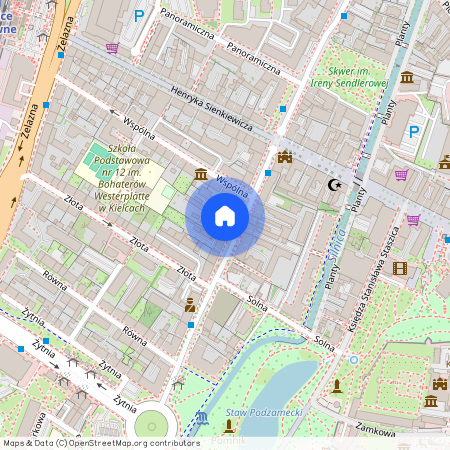 ul. Żelazna, Śródmieście, Kielce, świętokrzyskie