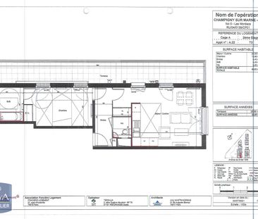 Location Appartement 2 pièces 49m² CHAMPIGNY SUR MARNE 94500 - Photo 1