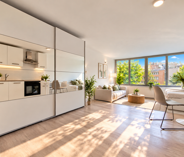 Studio - à louer - 1060 Saint-Gilles - 870 € - Photo 3