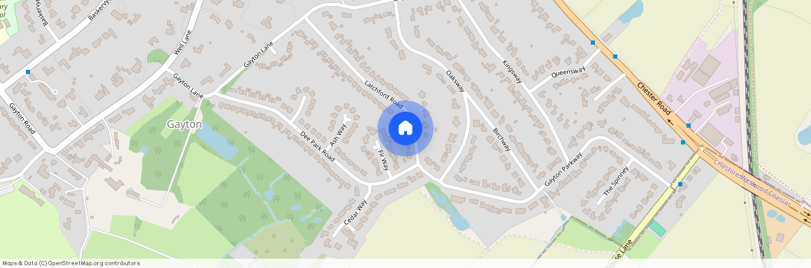 Latchford Road, Gayton, Wirral, Merseyside, CH60