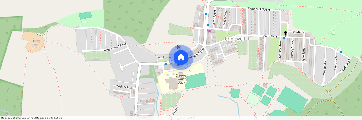 Derwent Street, Chopwell, Newcastle Upon Tyne, NE17