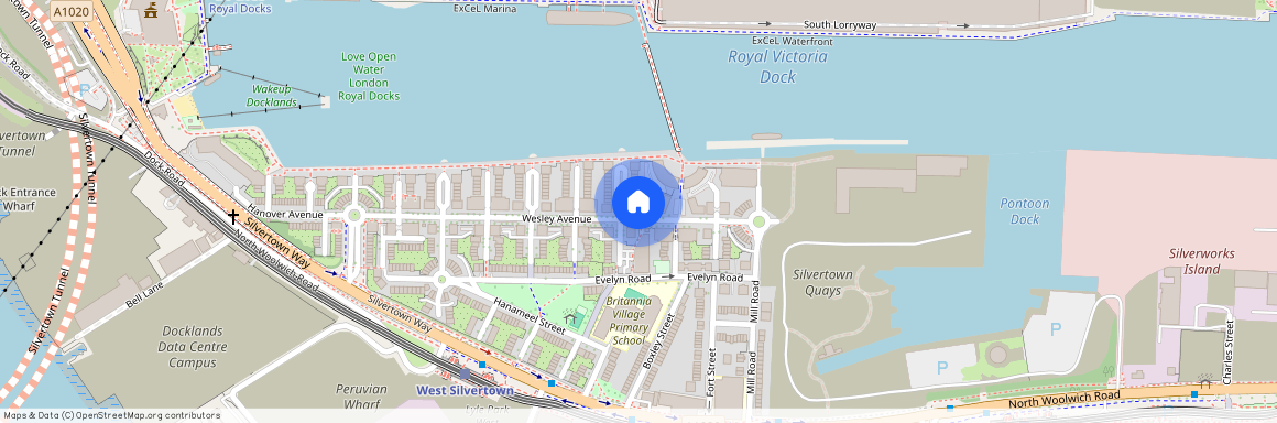 Western Beach Apartments, Royal Docks, E16