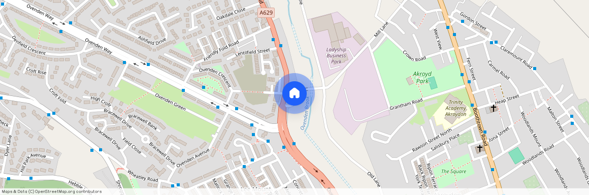 Ovenden Road Terrace, Halifax, West Yorkshire, HX3