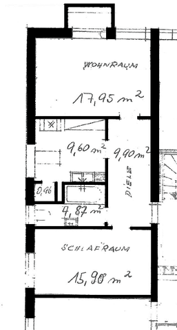 Befristet bis 30.06.25! Helle 2-Zimmer-Wohnung direkt am Osterdeich! - Photo 2