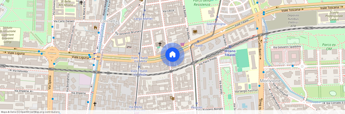 Viale Tibaldi, 38, Milano, Lombardy 20136