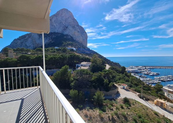 APARTMENT FOR RENT IN CALPE WITH AMAZING 360 DEGREE VIEWS