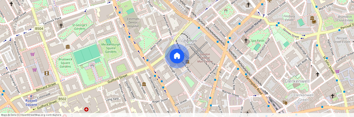 Warrington House, Phoenix Pl, WC1X