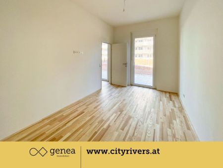 CITY RIVERS | Innenstadt Wohnung mit Garten | Neubau | Hohe Decken - Photo 4