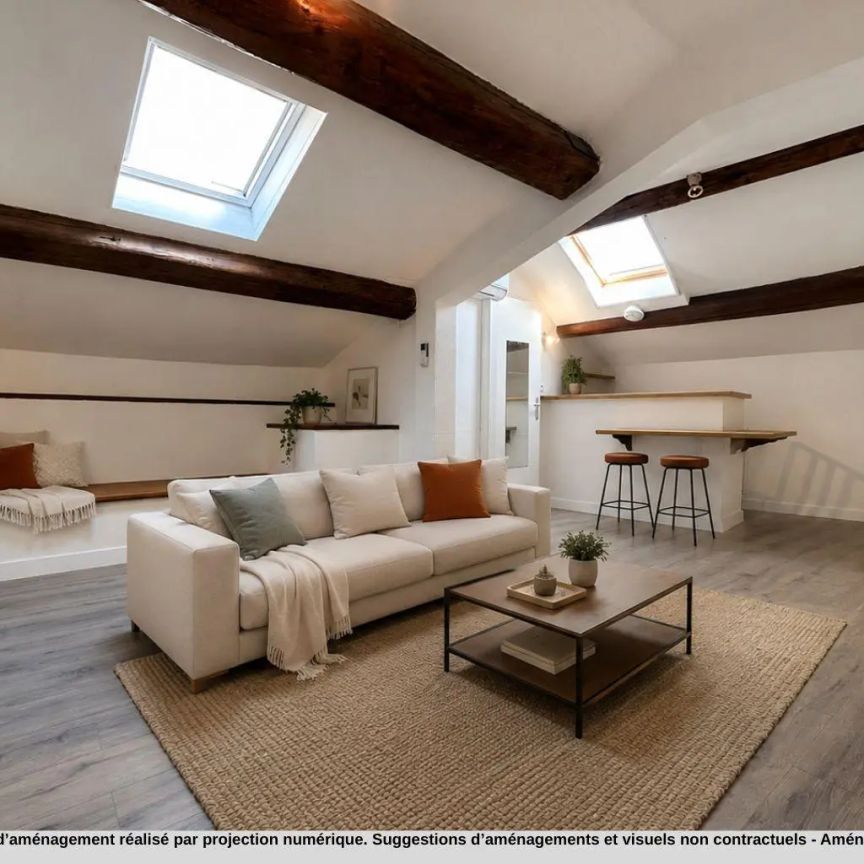 Appartement à louer 1 pièce 21.76m² - Photo 1