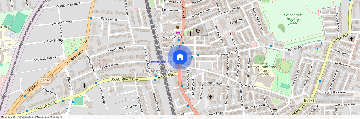 Stockport Road, Levenshulme, Manchester, M19