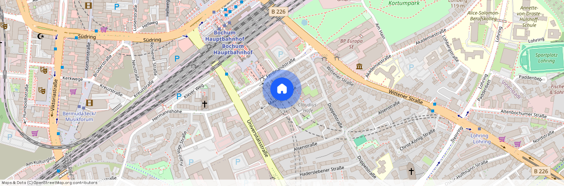 Mauritiusstr. 19, 44789 Bochum - Bochum-Süd
