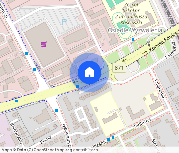 Mieszkanie, 5 pokoi, balkon, winda, 4 piętro ul. KEN - Фото 1