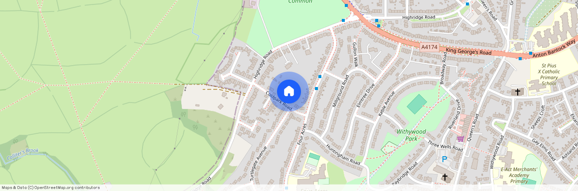 Coldpark Gardens, Bristol, BS13