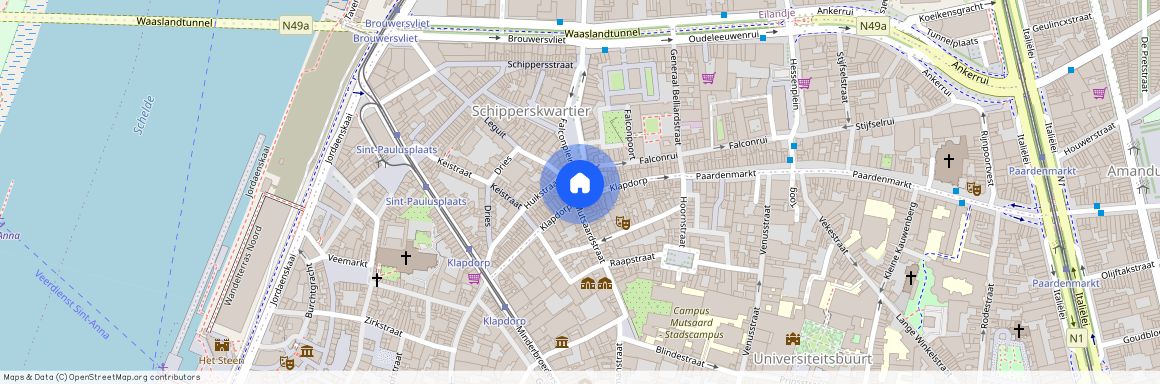 Kaasbrug 7 bus 101 | 2000 Antwerpen