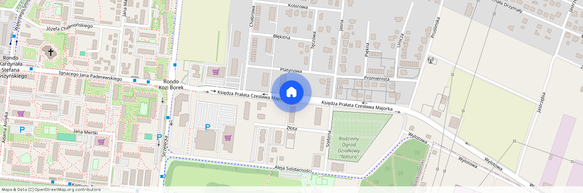 ul. ks. Prałata Czesława Majorka, Ostrów Wielkopolski, ostrowski, wielkopolskie