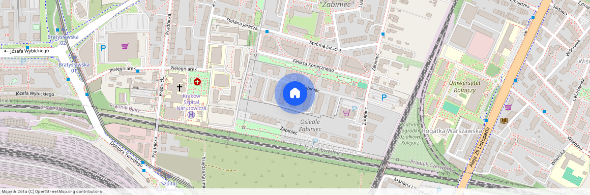 ul. Żabiniec, Żabiniec, Prądnik Biały, Kraków, małopolskie