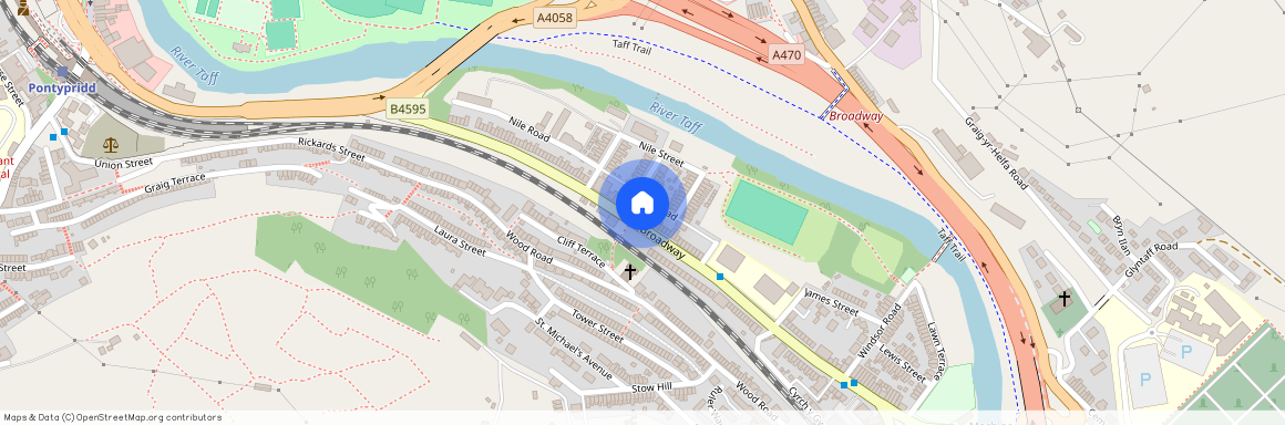 Broadway, Pontypridd