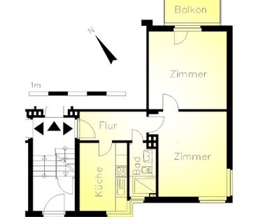 Erdgeschosswohnung mit bodengleicher Dusche in ruhiger Lage - "Frei... - Photo 4