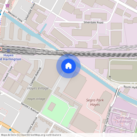 Hayes Village, Hayes, London, UB3