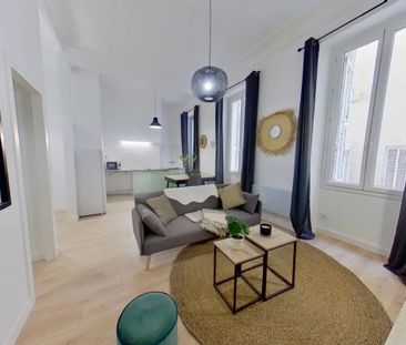 A Louer Marseille 13002 La Joliette T2 Meublé rénové 35m2 - Photo 6