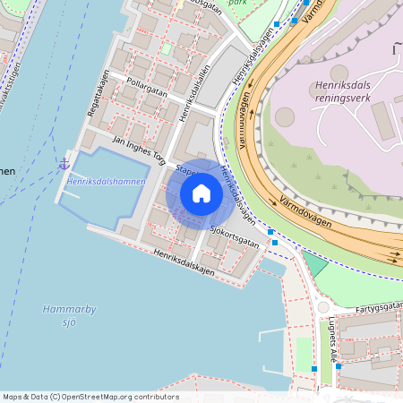 Fendergatan 4, Södra Hammarbyhamnen