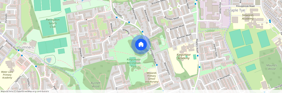 Paringdon Road, Harlow CM19