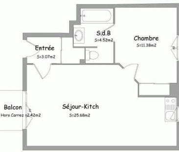 Location Appartement 2 pièces 44m² ST JEAN DE LA RUELLE 45140 - Photo 3