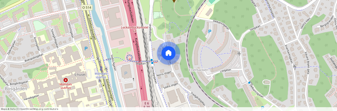 Trädgårdsgatan, Mölndal