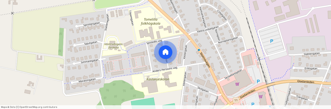 Uppfartsgatan, Tomelilla