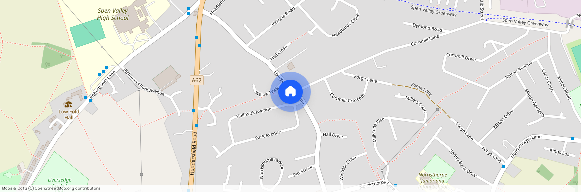 Liversedge Hall, Liversedge Hall Lane, WF15