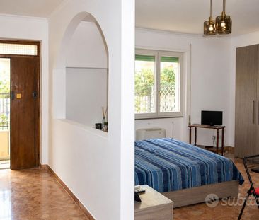 REBIBBIA MONOLOCALE ARREDATO Con GIARDINO - BALCON - Photo 1